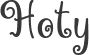 Hoty font