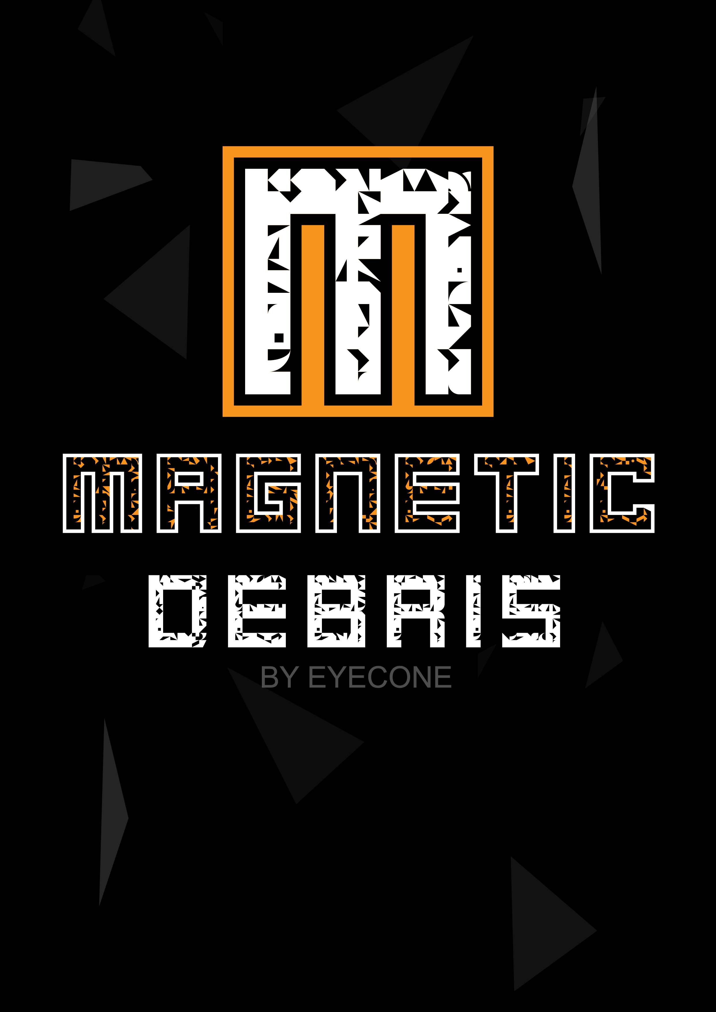 Magnetic Debris font