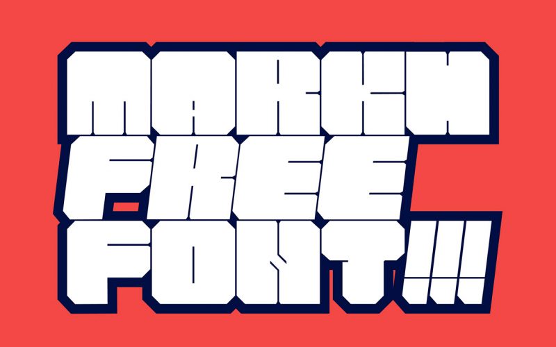 Markh Exp font
