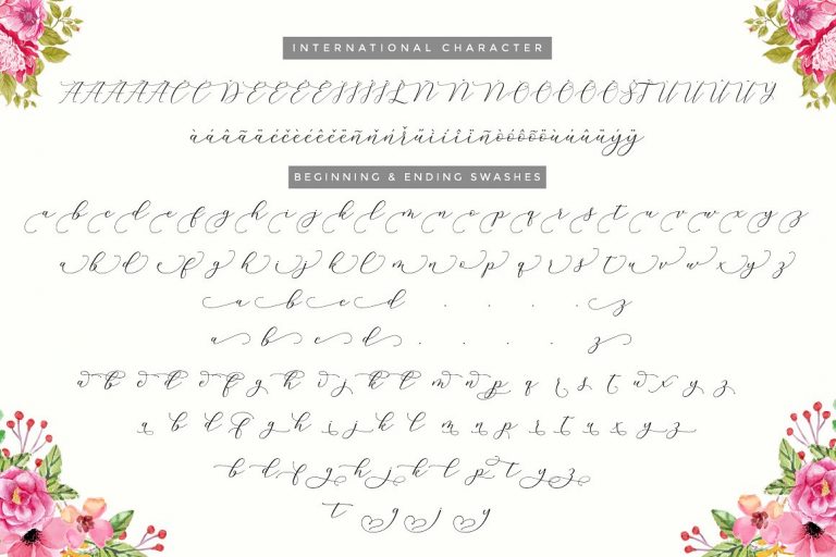 1001 fonts melinda script