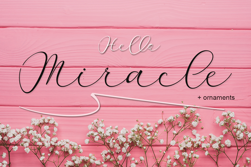 Miracle font