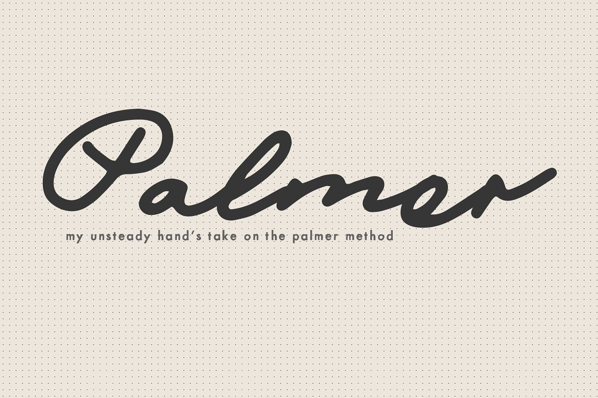 Mix Palmer font