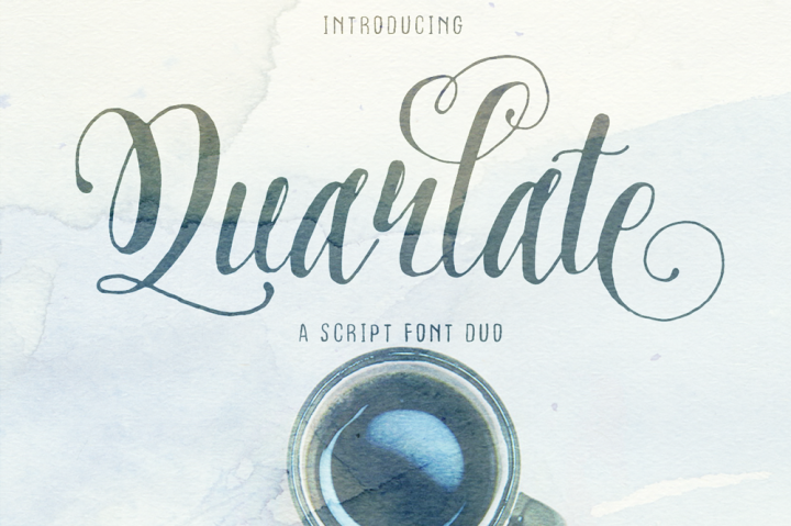 Quarlate Script font