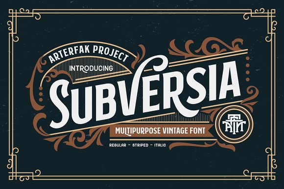 Subversia font