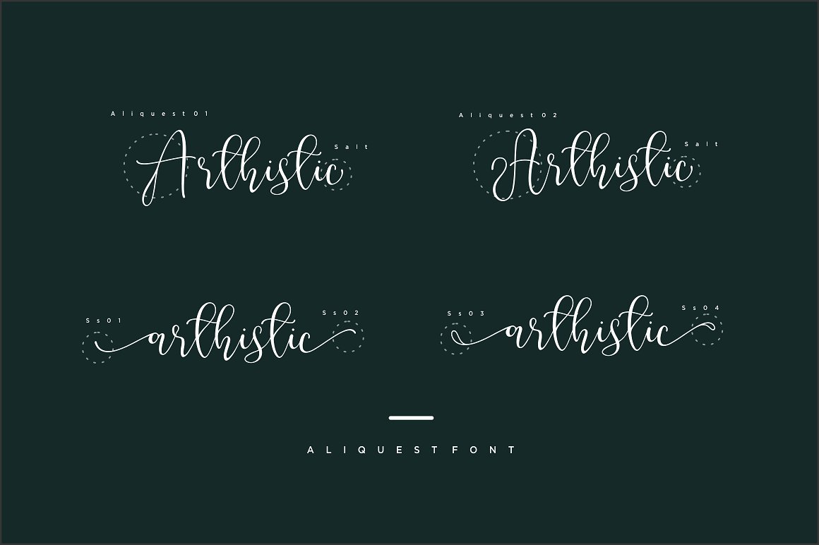 Aliquest font
