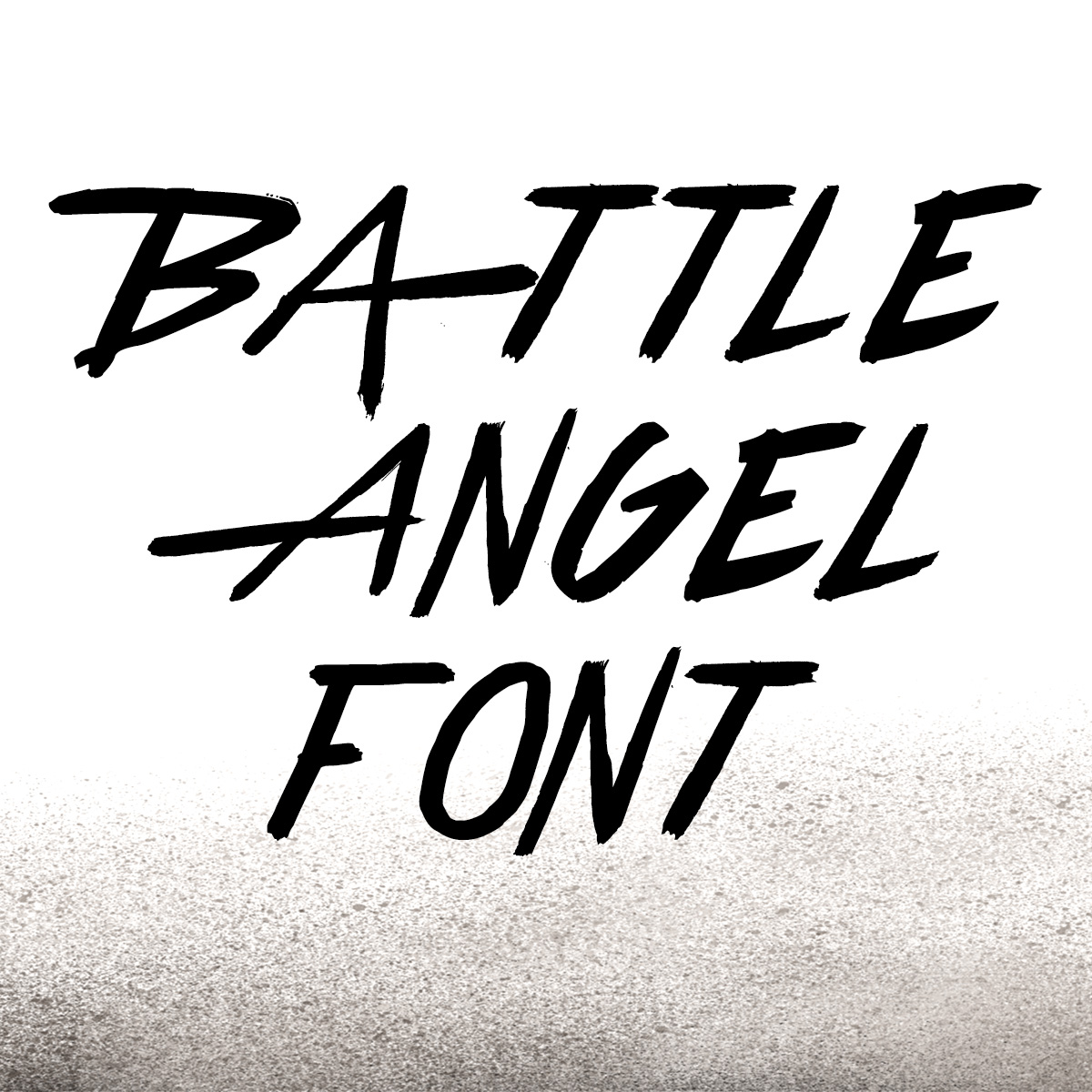 Battle Angel font