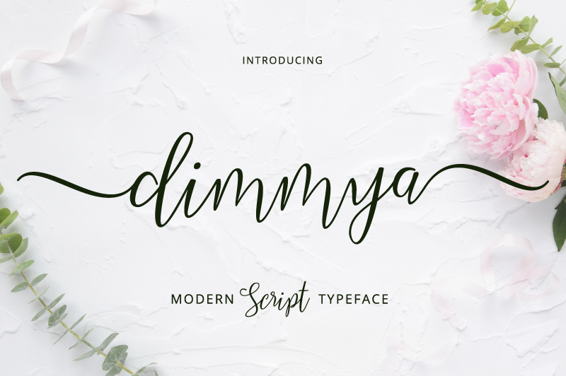 dimmya demo font