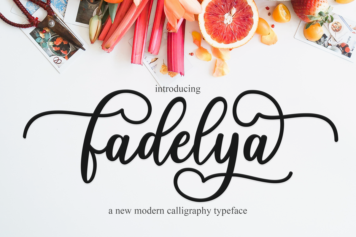 fadelya font