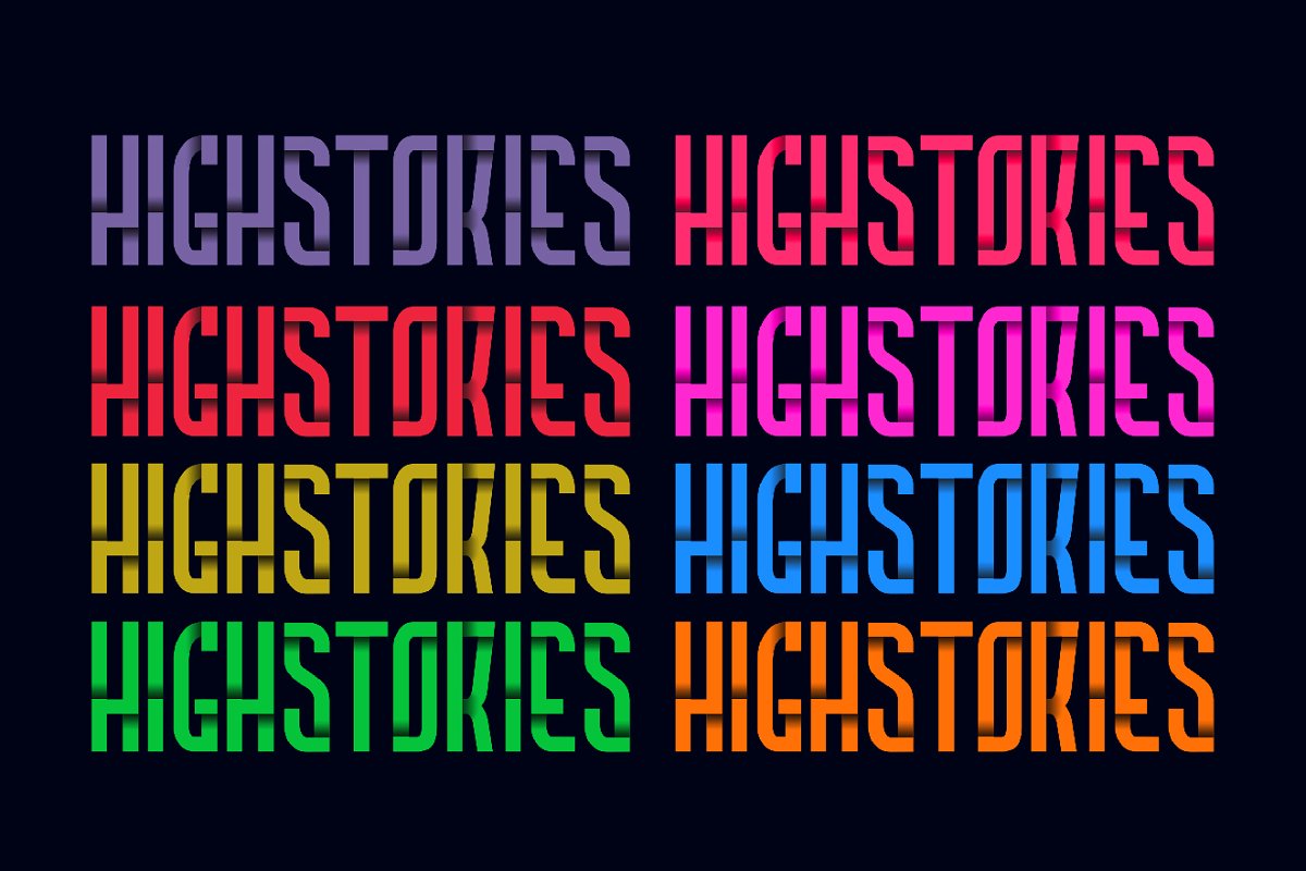 Highstories 2 font