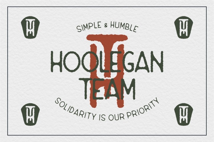 Hoolegan  Demo font