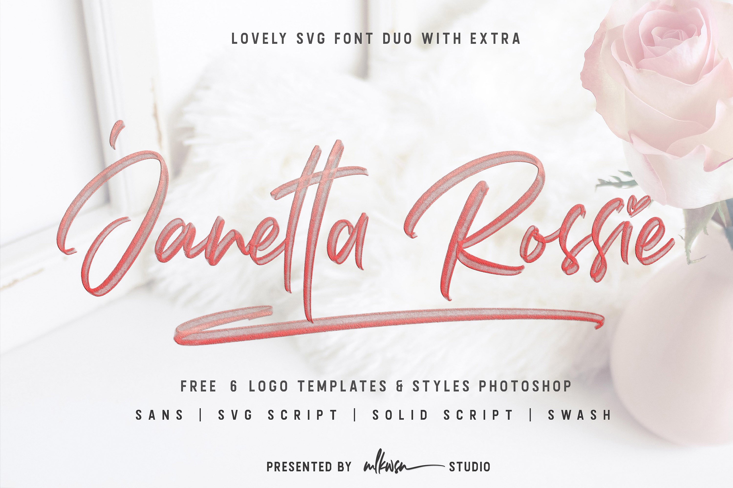 Janetta Rossie Solid font