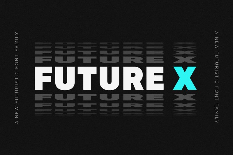 MADE Future X HEADER font