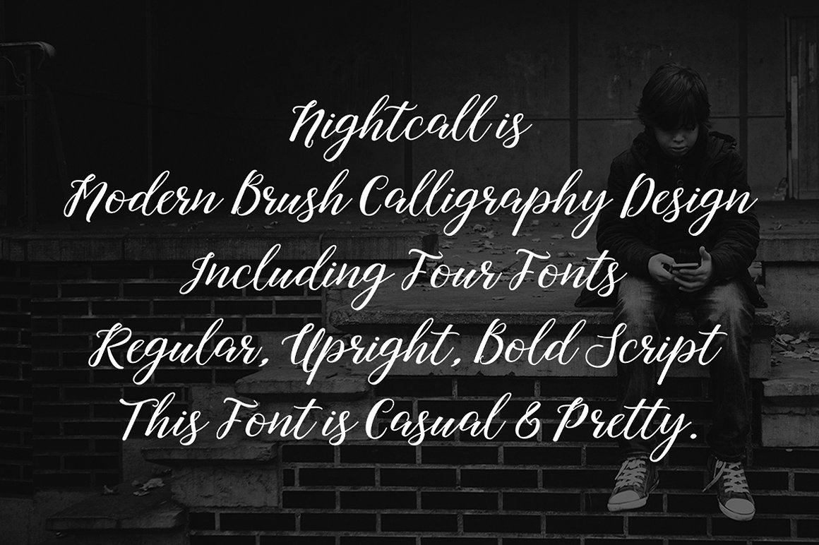 Nightcall font