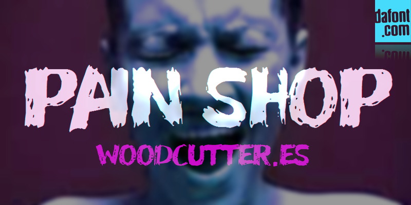 Pain Shop font