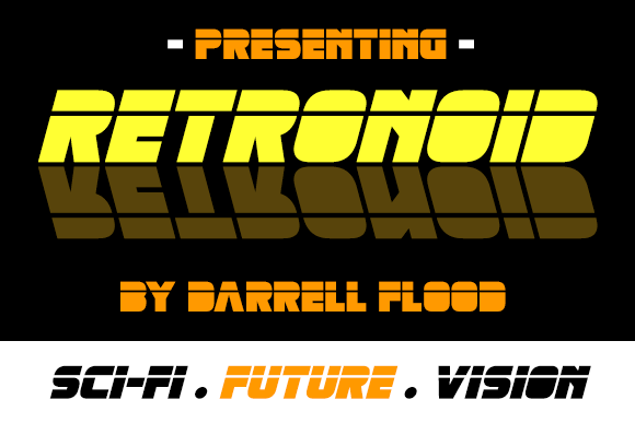 Retronoid font