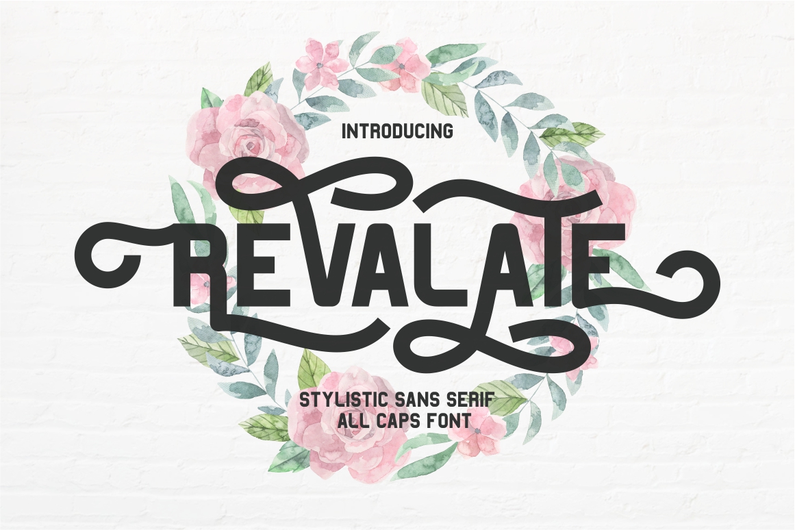 Revalate FreeVersion font