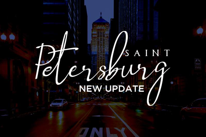 Saint Petersburg 2 - Italic font