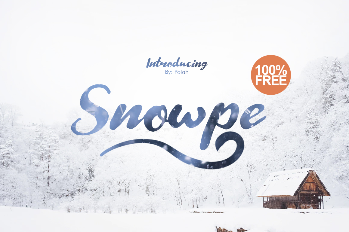 Snowpe font