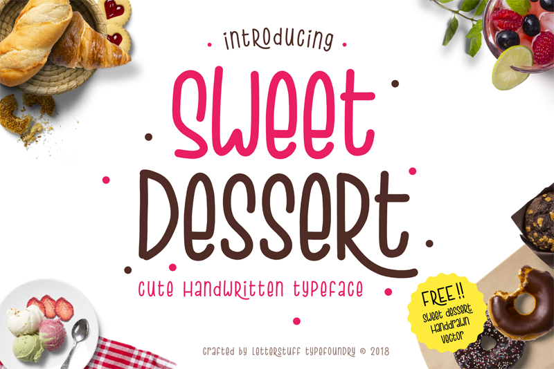Sweet_Dessert_DEMO font