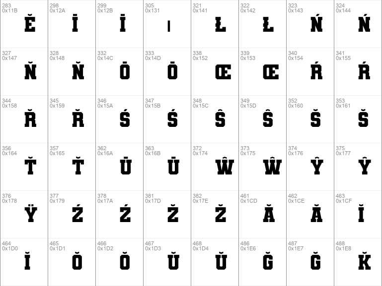 Varsity Team Font