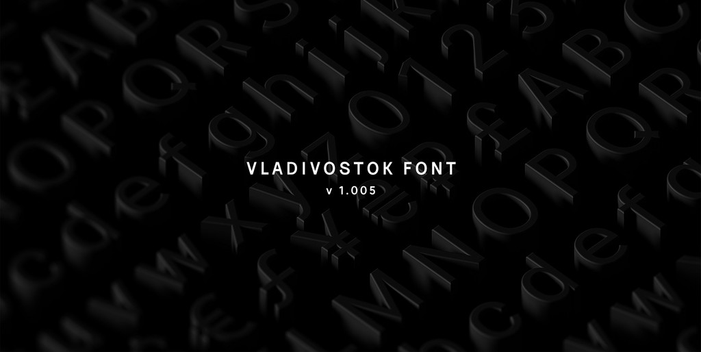 Vladivostok font