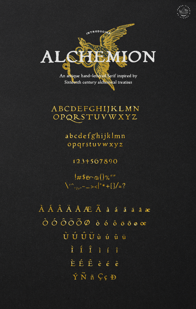 Alchemion Demo font