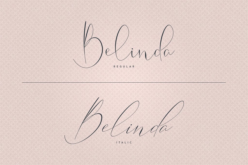 Belinda font