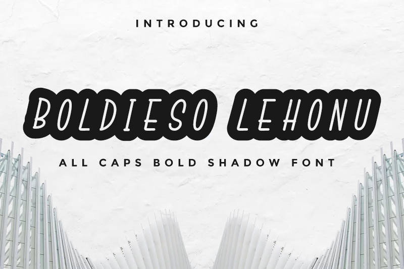 Boldieso Lehonu font