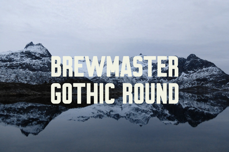 Brewmaster Gothic Round font