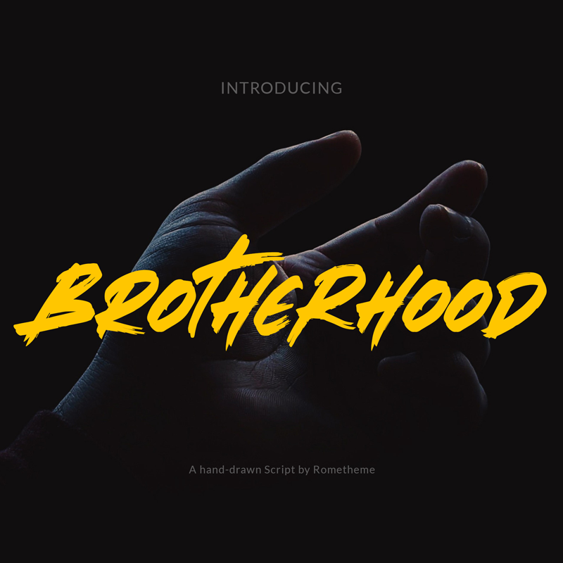 Brotherhood font