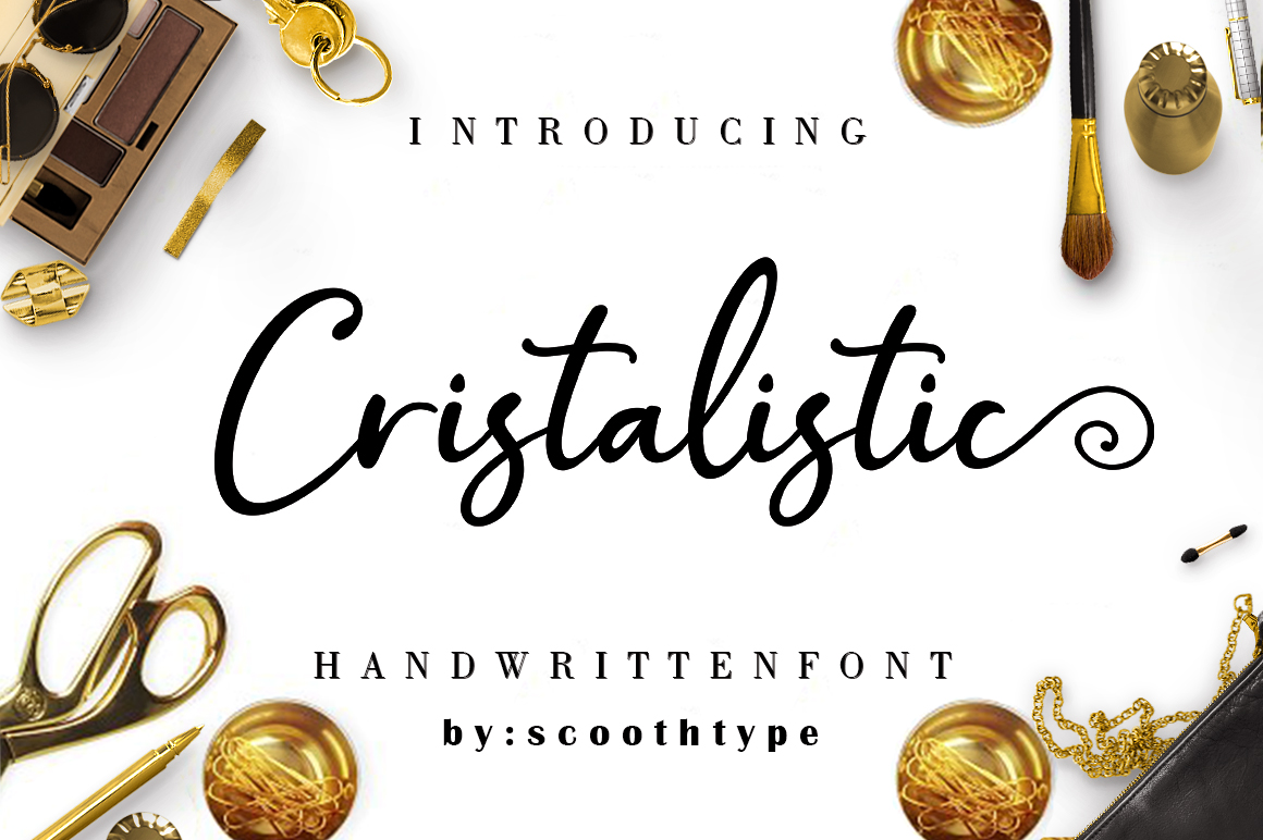 Cristalistic Script font