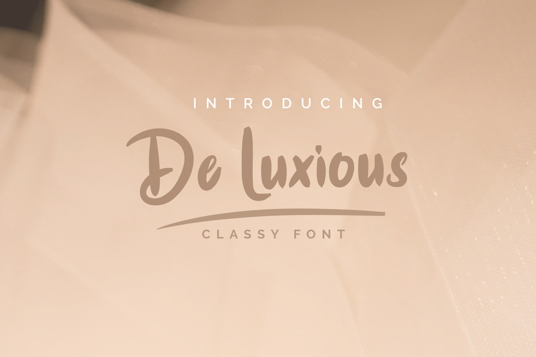 De Luxious font