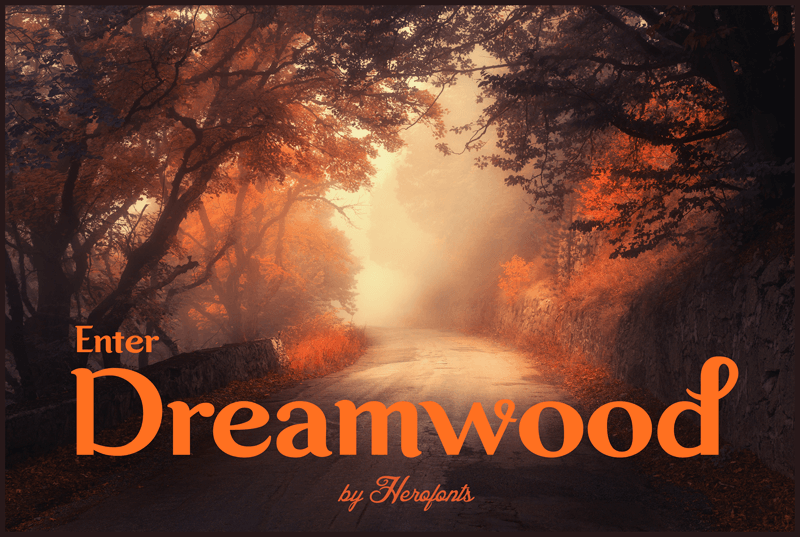 Dreamwood DEMO font