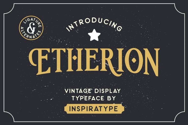 Etherion FREE font