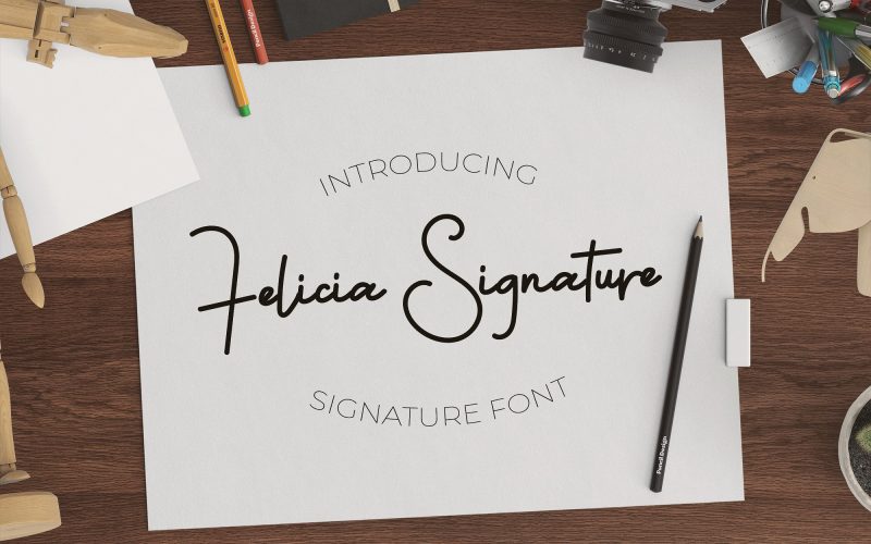Felicia Signature Script font