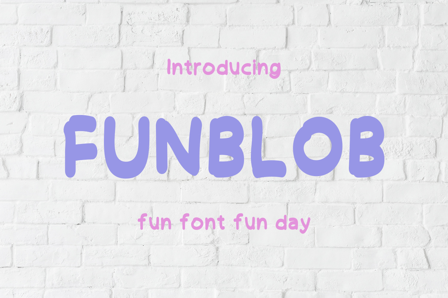 Funblob Free font