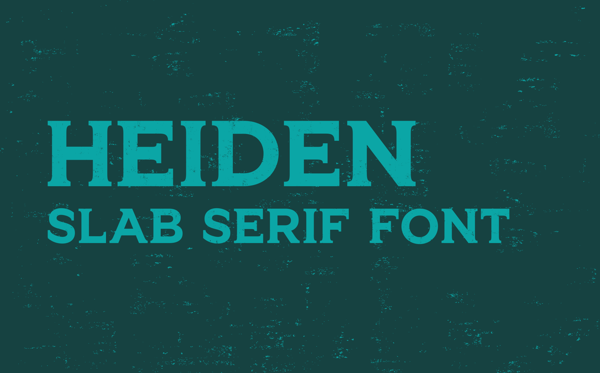 HEIDEN font