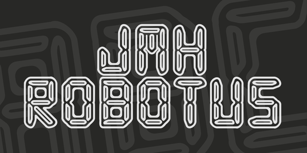 JMH Robotus font