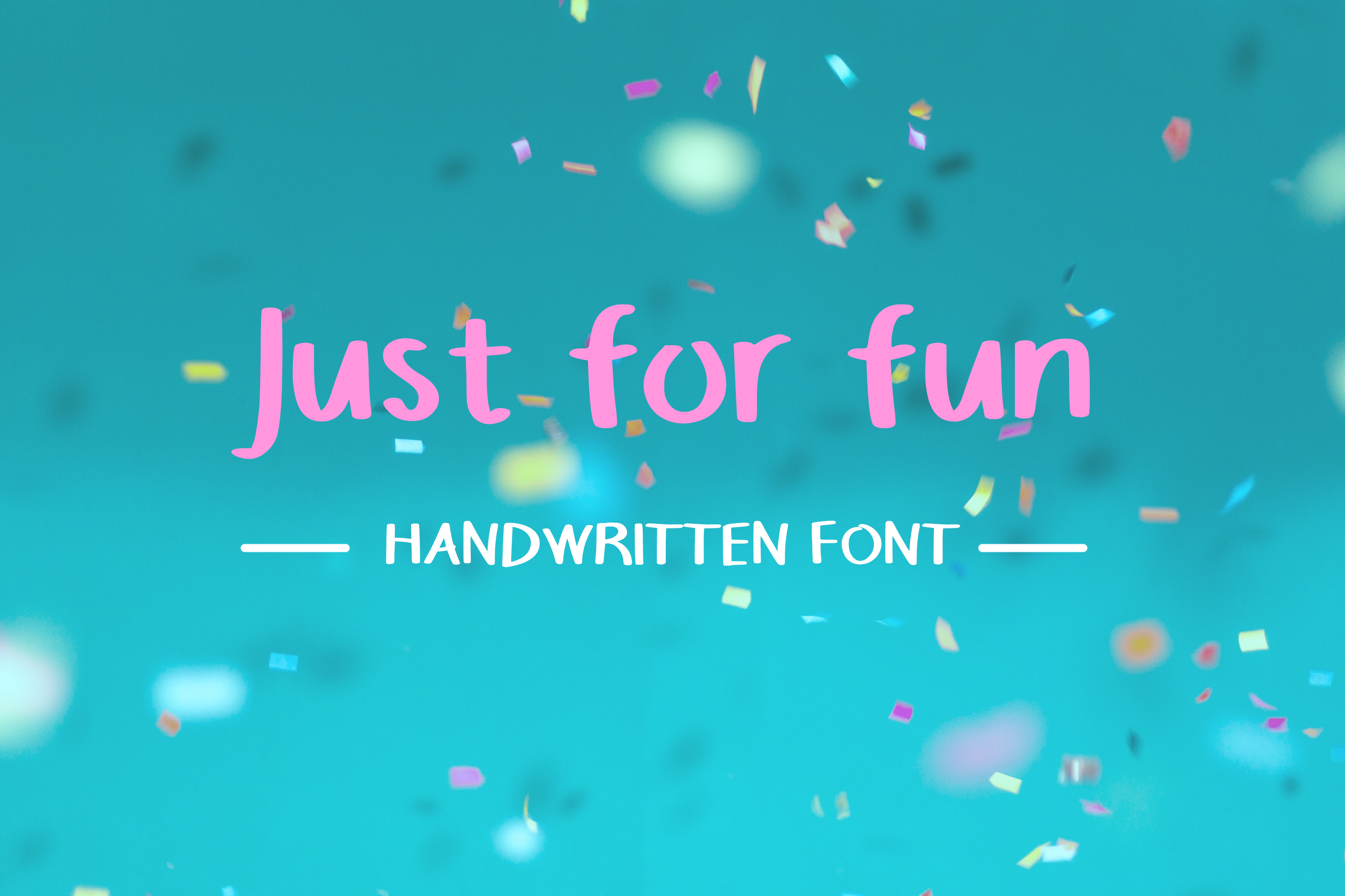 Just For Fun font