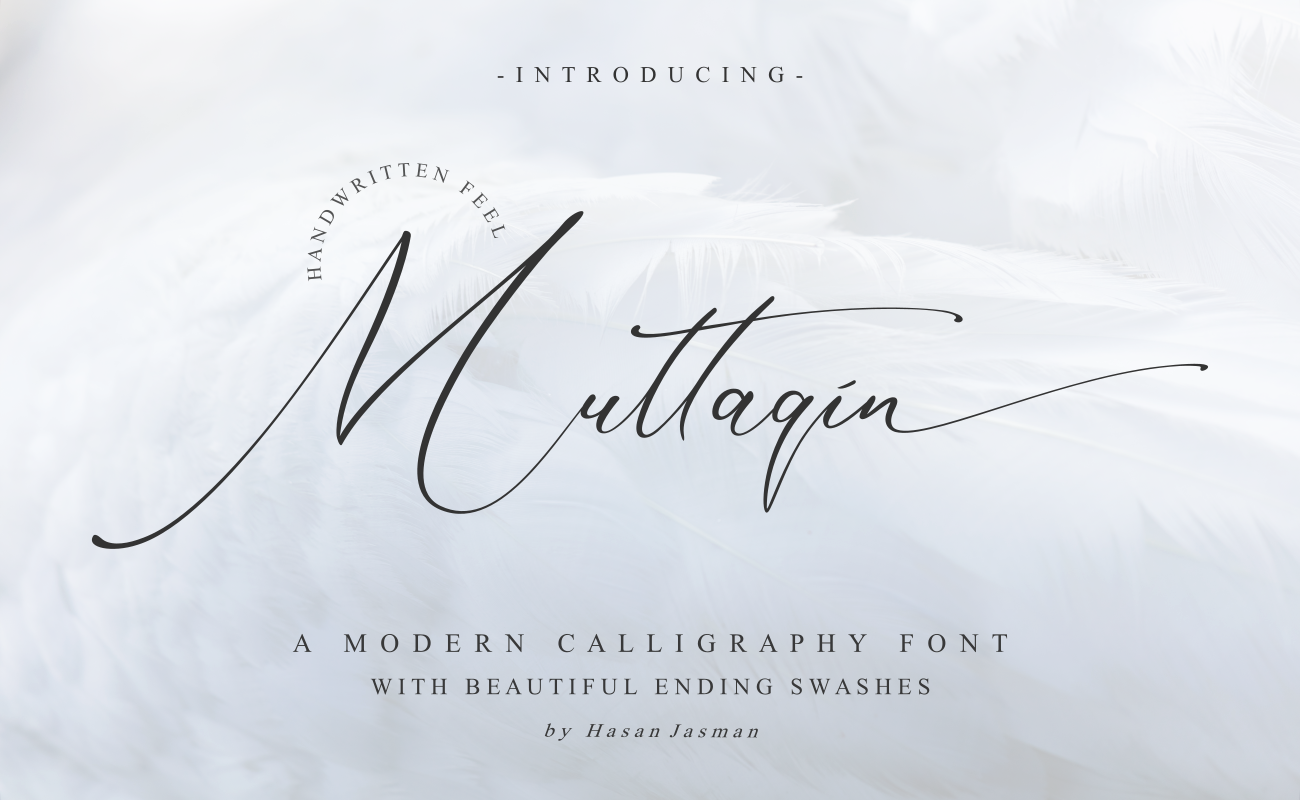 Muttaqin Demo font