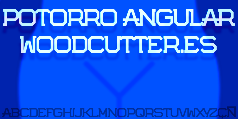 Potorro Angular font