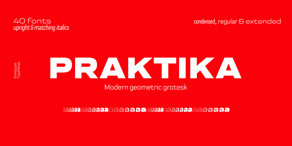 Praktika font