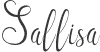 Sallisa font