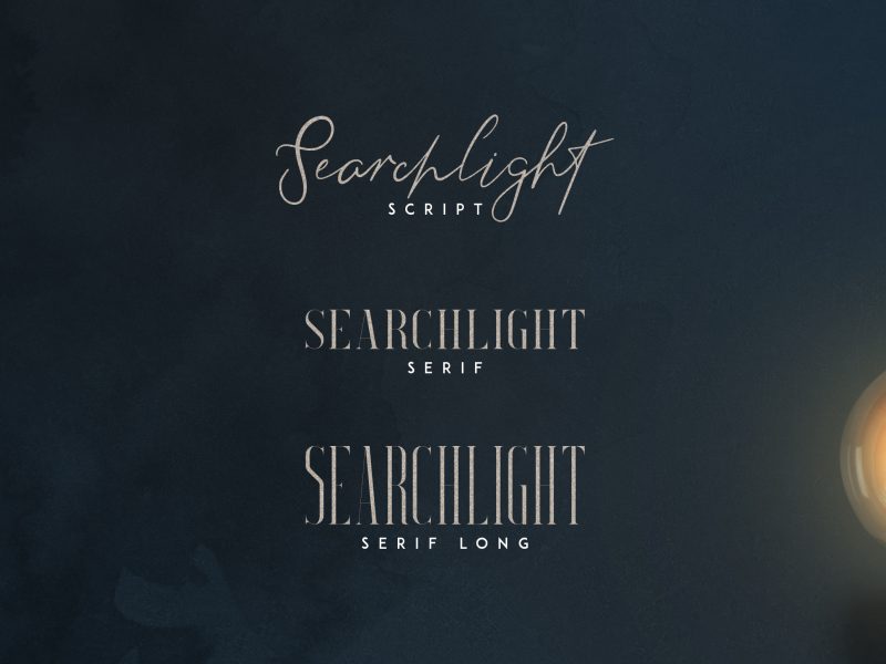 Searchlight font