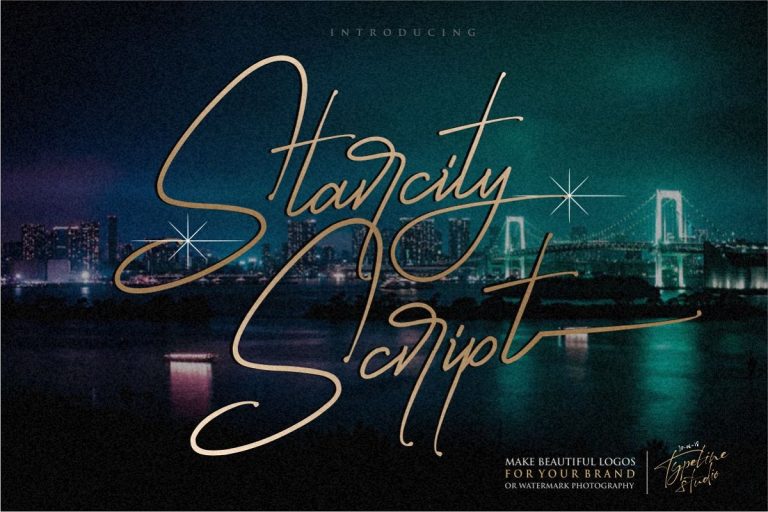 Starcity Script font