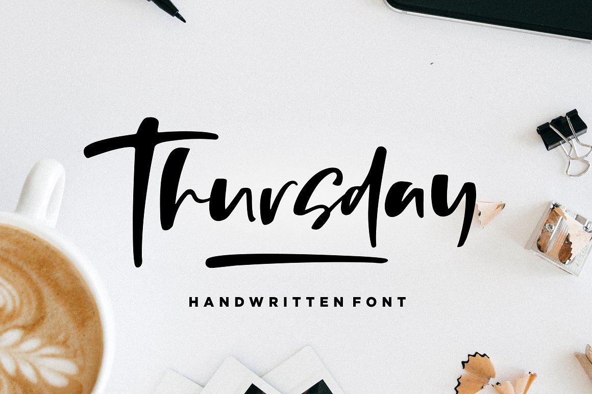 Thursday Vibes font