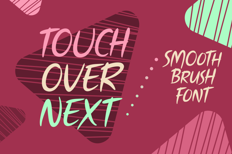 Touch Over Next font