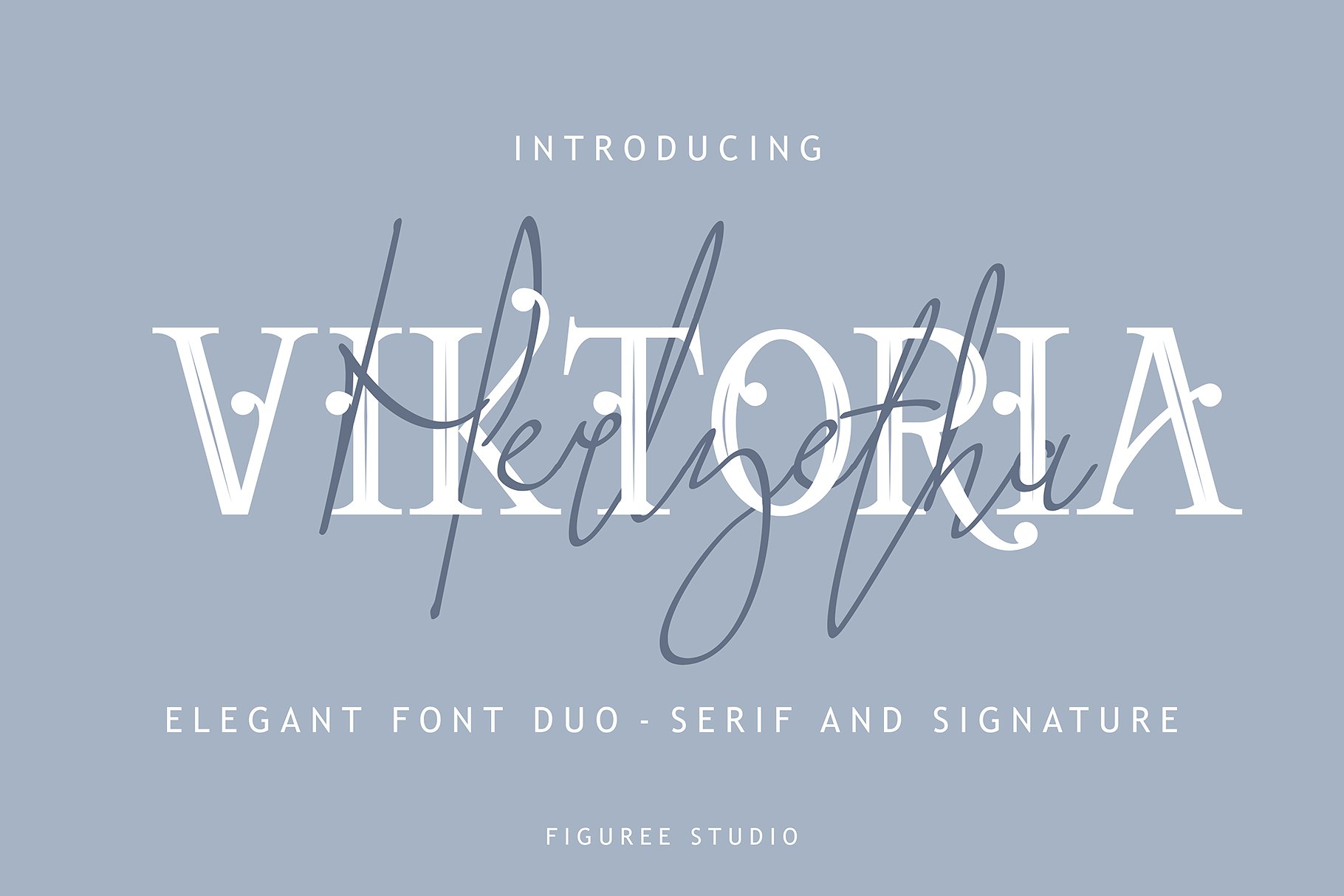 Viktoria Serif font