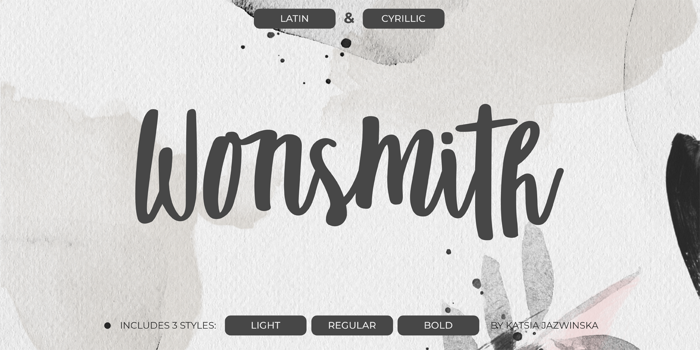 Wonsmith font