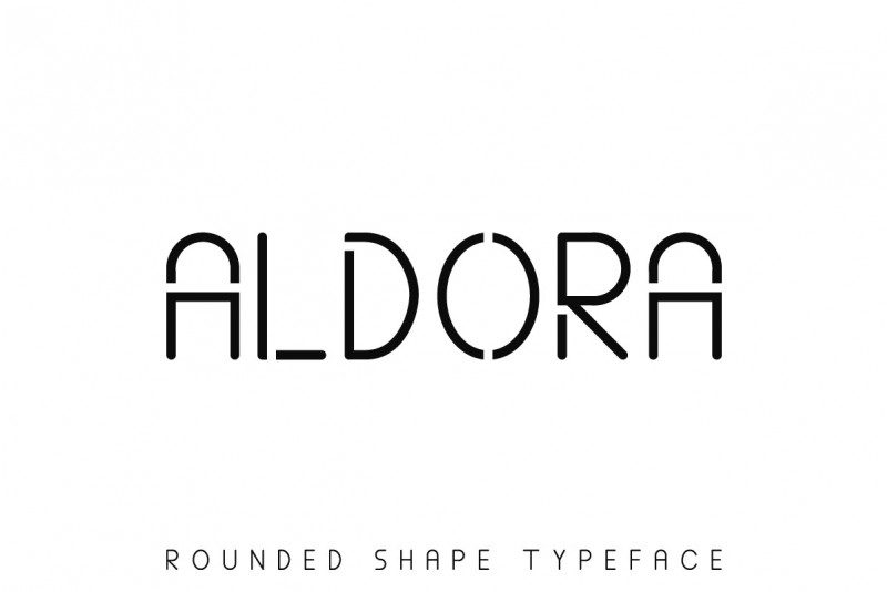 ALDORA DEMO font